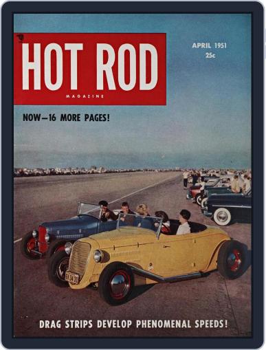 Hot Rod April 1st, 1951 Digital Back Issue Cover