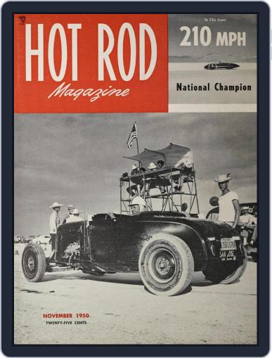 Hot Rod November 1st, 1950 Digital Back Issue Cover