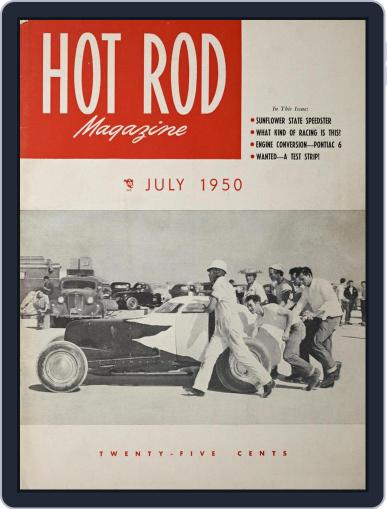 Hot Rod July 1st, 1950 Digital Back Issue Cover