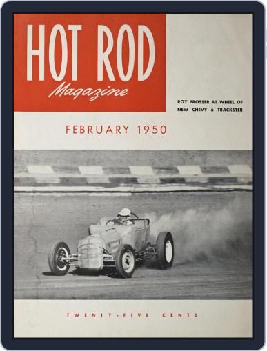 Hot Rod February 1st, 1950 Digital Back Issue Cover