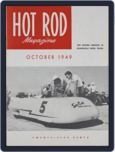 Hot Rod October 1st, 1949 Digital Back Issue Cover