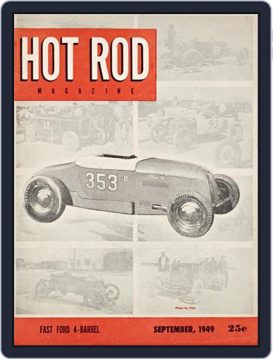Hot Rod September 1st, 1949 Digital Back Issue Cover