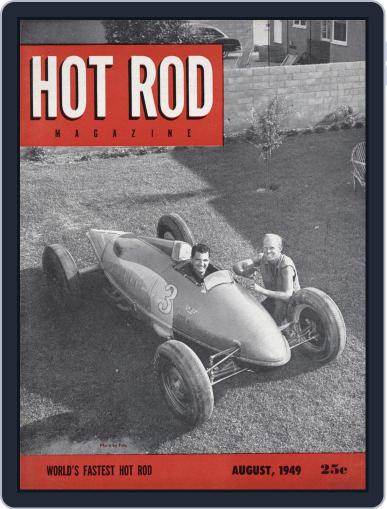 Hot Rod August 1st, 1949 Digital Back Issue Cover