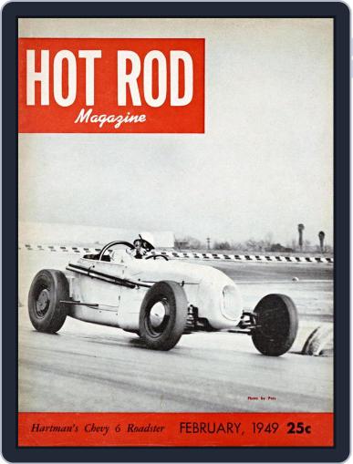 Hot Rod February 1st, 1949 Digital Back Issue Cover