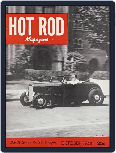 Hot Rod October 1st, 1948 Digital Back Issue Cover