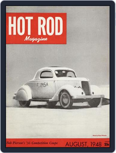 Hot Rod August 1st, 1948 Digital Back Issue Cover