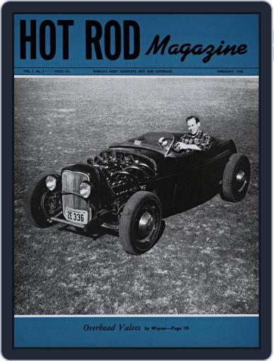 Hot Rod February 1st, 1948 Digital Back Issue Cover