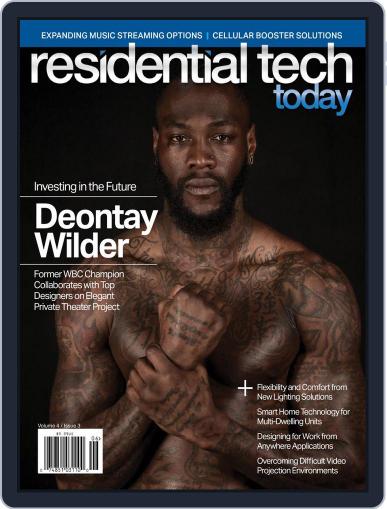 Residential Tech Today September 30th, 2022 Digital Back Issue Cover