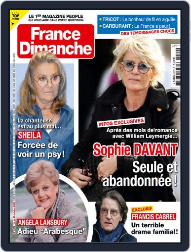 France Dimanche October 14th, 2022 Digital Back Issue Cover
