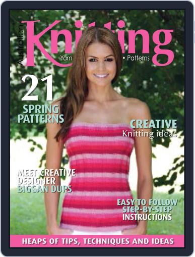 Australian Knitting October 1st, 2022 Digital Back Issue Cover