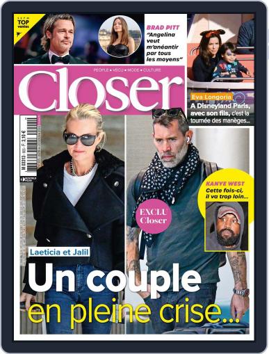 Closer France October 14th, 2022 Digital Back Issue Cover