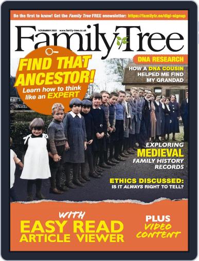 Family Tree UK October 14th, 2022 Digital Back Issue Cover