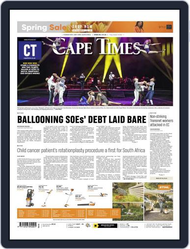 Cape Times October 14th, 2022 Digital Back Issue Cover