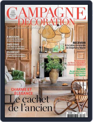 Campagne Décoration October 1st, 2022 Digital Back Issue Cover