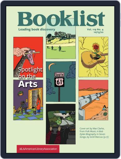 Booklist October 15th, 2022 Digital Back Issue Cover