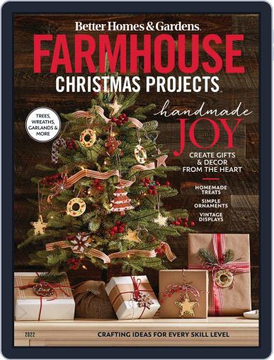 BH&G Farmhouse Christmas Projects September 21st, 2022 Digital Back Issue Cover