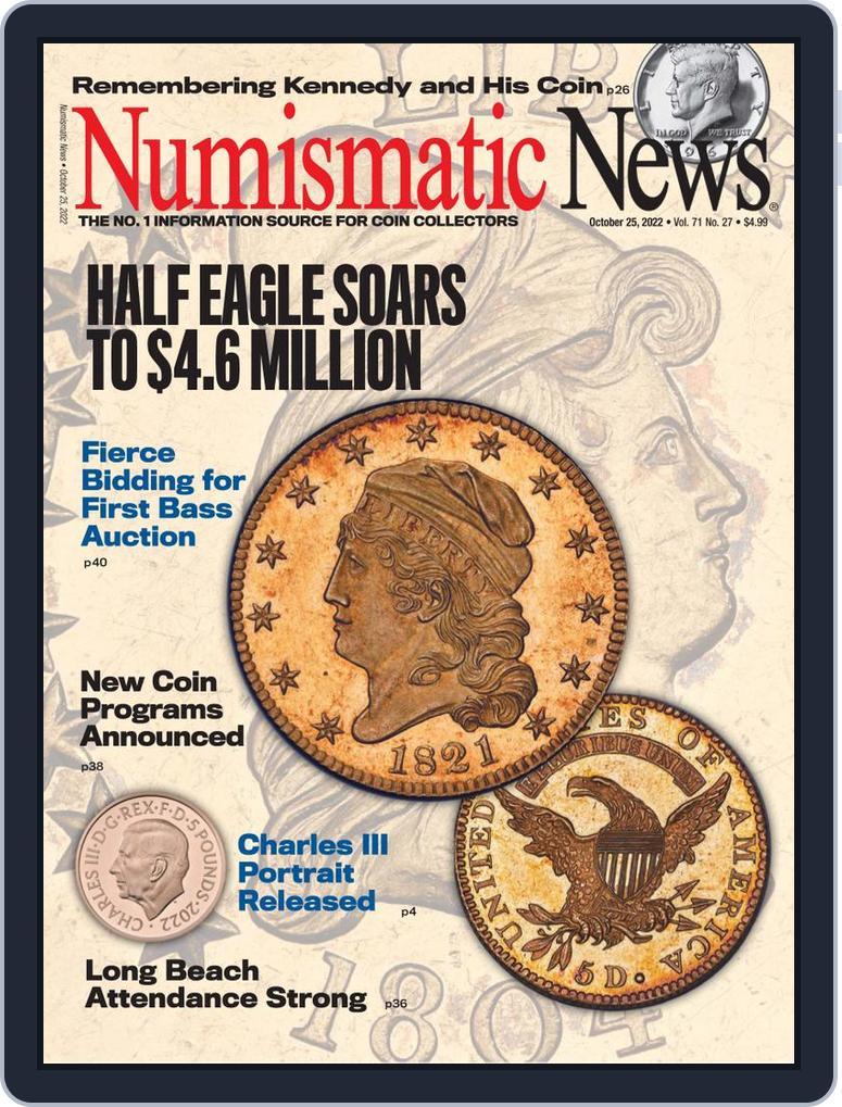 Numismatic News (Digital) Subscription                    October 25th, 2022 Issue