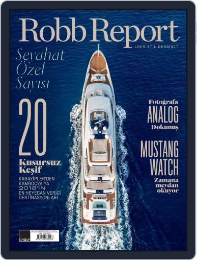 Robb Report Turkiye Digital Back Issue Cover