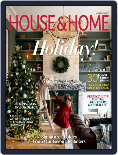 House & Home November 1st, 2022 Digital Back Issue Cover