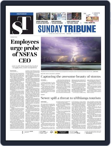 Sunday Tribune October 16th, 2022 Digital Back Issue Cover