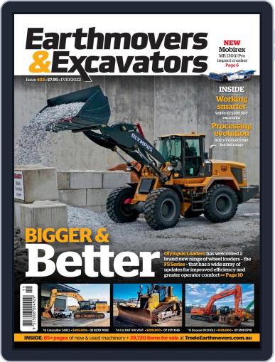 Earthmovers & Excavators October 17th, 2022 Digital Back Issue Cover