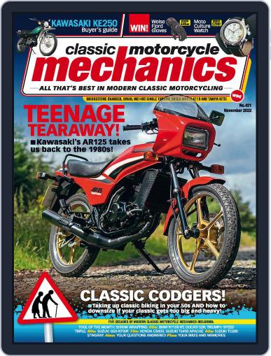 Classic Motorcycle Mechanics October 17th, 2022 Digital Back Issue Cover