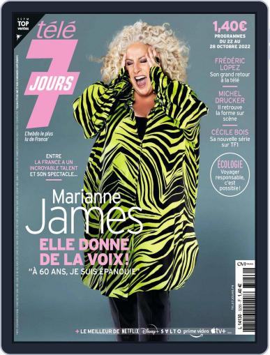 Télé 7 Jours October 22nd, 2022 Digital Back Issue Cover