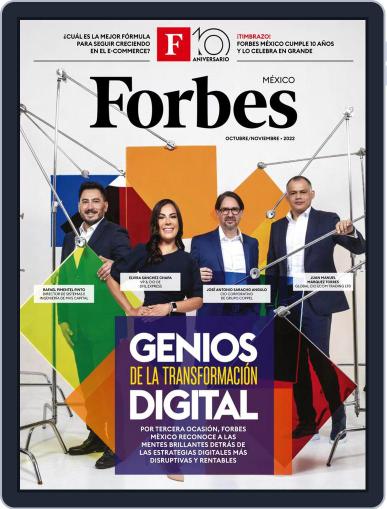 Forbes México October 1st, 2022 Digital Back Issue Cover