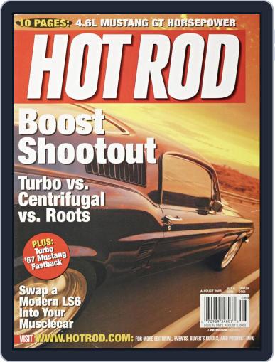 Hot Rod August 1st, 2003 Digital Back Issue Cover