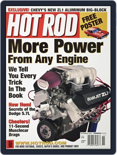 Hot Rod November 1st, 2002 Digital Back Issue Cover