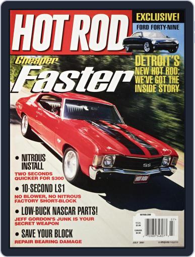 Hot Rod July 1st, 2001 Digital Back Issue Cover
