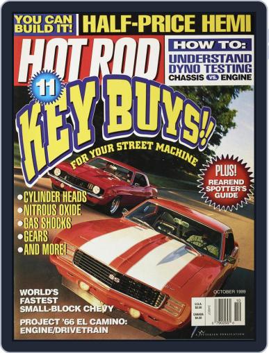 Hot Rod October 1st, 1999 Digital Back Issue Cover