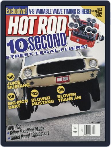 Hot Rod July 1st, 1999 Digital Back Issue Cover
