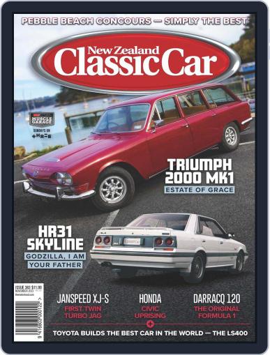 NZ Classic Car November 1st, 2022 Digital Back Issue Cover