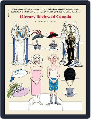 Literary Review of Canada November 1st, 2022 Digital Back Issue Cover
