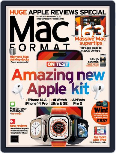 MacFormat October 18th, 2022 Digital Back Issue Cover