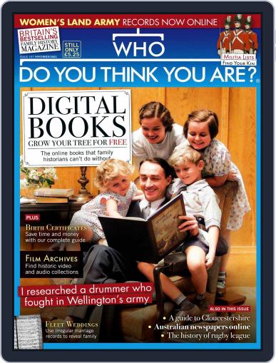 Who Do You Think You Are? November 1st, 2022 Digital Back Issue Cover