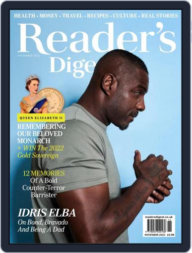 Reader's Digest UK November 1st, 2022 Digital Back Issue Cover