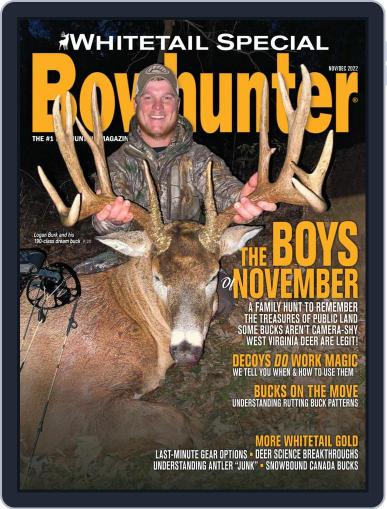 Bowhunter November 1st, 2022 Digital Back Issue Cover