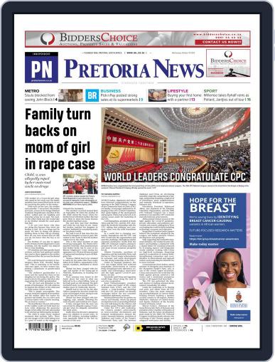 Pretoria News October 19th, 2022 Digital Back Issue Cover