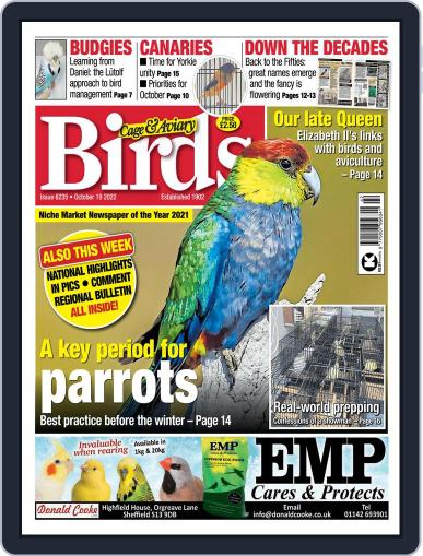 Cage & Aviary Birds October 19th, 2022 Digital Back Issue Cover