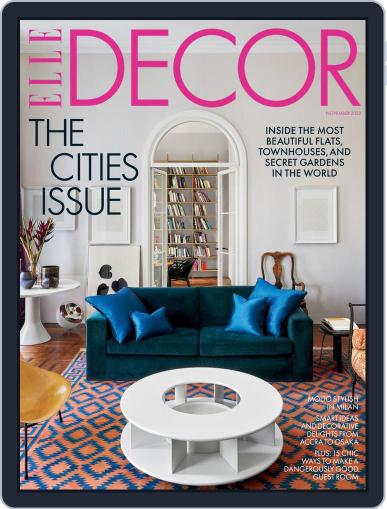 ELLE DECOR November 1st, 2022 Digital Back Issue Cover