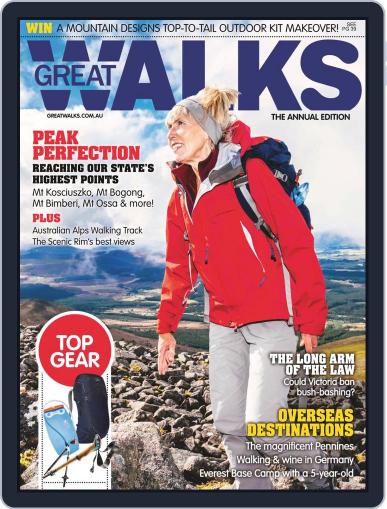 Great Walks October 2nd, 2022 Digital Back Issue Cover