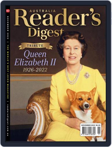 Readers Digest Australia November 1st, 2022 Digital Back Issue Cover