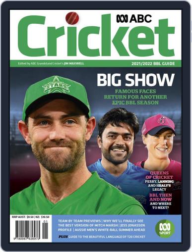 ABC Cricket November 8th, 2021 Digital Back Issue Cover