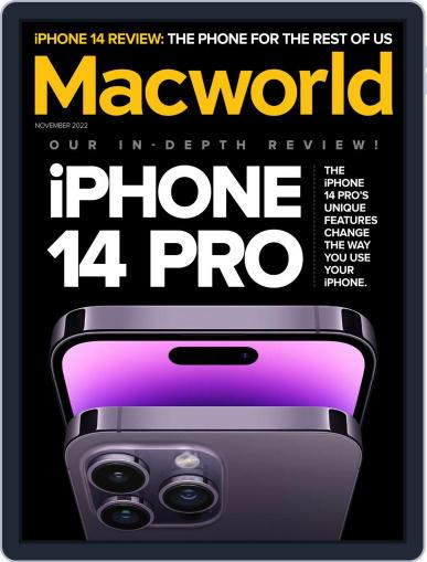 Macworld November 1st, 2022 Digital Back Issue Cover