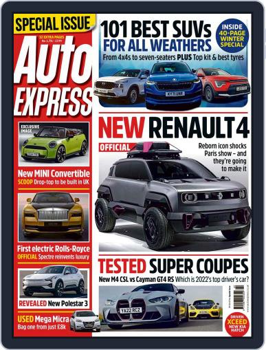Auto Express October 19th, 2022 Digital Back Issue Cover