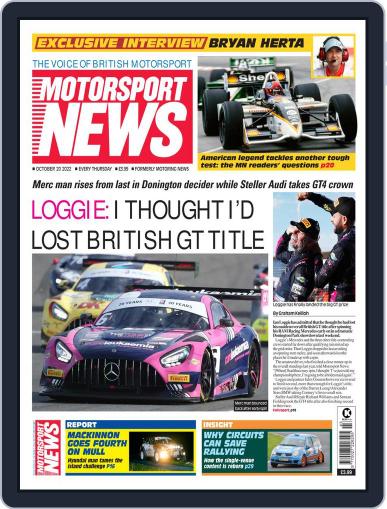 Motorsport News October 20th, 2022 Digital Back Issue Cover
