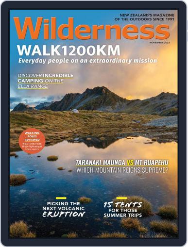 Wilderness November 1st, 2022 Digital Back Issue Cover