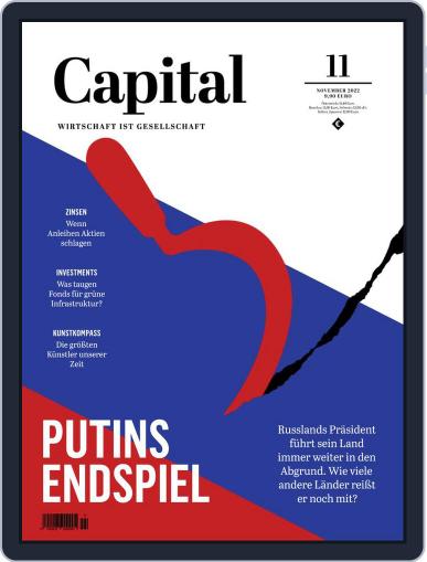 Capital Germany November 1st, 2022 Digital Back Issue Cover